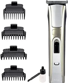 Avion Professional Hair Trimmers for Men | Trimmers & Clippers with 4 Combs. |60 Minutes Continuous Operation | Charge Indicator | AHT120