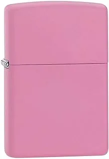 Zippo Classic Matte Windproof Lighter No Logo Pink 238