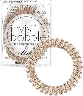 Invisibobble IB SLIM of Bronze and Beads