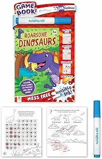 Hinkler Inkredibles Invisible Ink Roarsome Dinosaurs Game Book