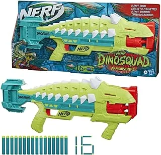 Nerf DinoSquad Armorstrike Dart Blaster, Multicolor, One Size, F5855EU4