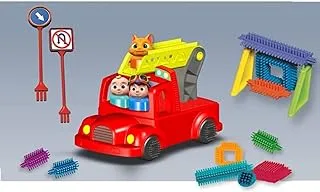 CoComelon Fire Truck Set Building Blocks