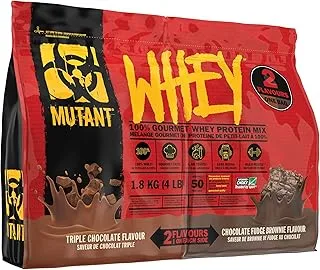 MUTANT WHEY DUAL CHAMB PW 1.8KG CHO FUDG