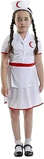 Mad Costumes Nurse Professions for Kids, Large - White/Red