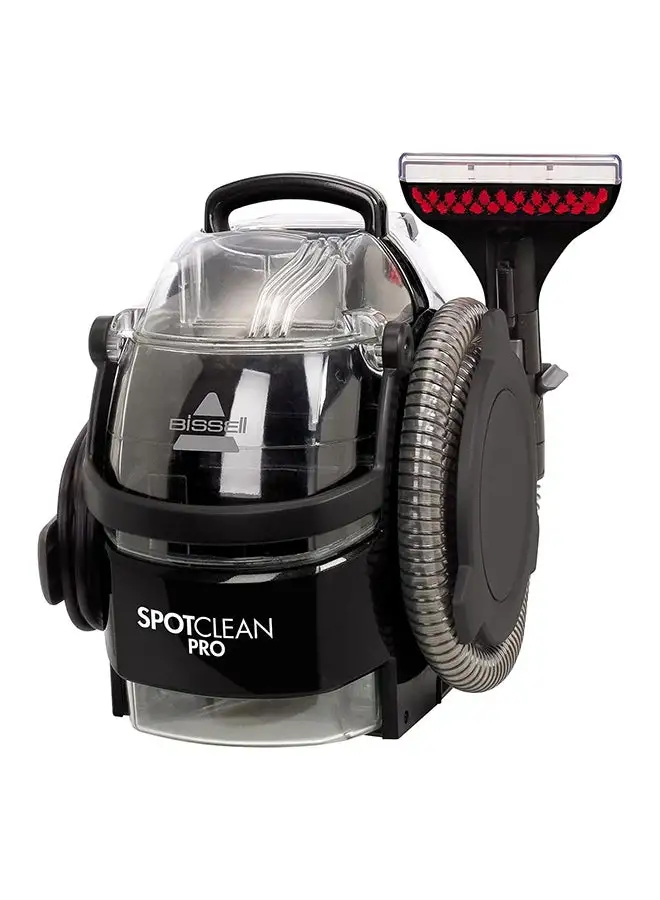 Bissell Professional Deep Cleaner SpotClean PRO Carpet & Upholstery Cleaner: Advanced Stain Removal Technology, Versatile Cleaning Anywhere, Powerful Performance with Superior Suction and Large Removable Water Tanks 2.8 L 750 W ‎1558E Black