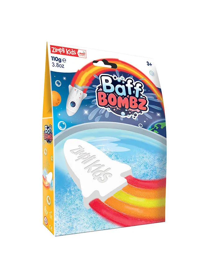 Zimpli Kids Baff Bomb White Rocket Flame Effect