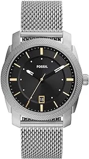 Fossil Machine Watch for Men, Quartz Movement with Stainless Steel or Leather Strap