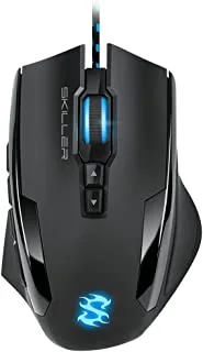 Sharkoon Skiller SGM1 Optical Gaming Mouse, Black