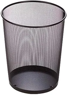 Honey Can Do Trs-02102 Stainless Steel Trash Basket, Black