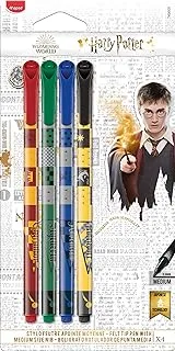 Maped Harry Potter Felt Tip Marker with Medium Size Nib, Multicolor