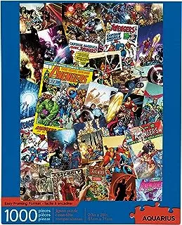 AQUARIUS Marvel Puzzle Cast (1000 Piece Jigsaw Puzzle) - Officially Licensed Marvel Merchandise & Collectibles - Glare Free - Precision Fit - 20 x 28 Inches