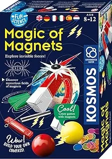 Thames & Kosmos | 7616595 | Magic Of Magnets | Multi-Lingual Kit | Fun Science | Stem Experiment Kit | Ages 8+