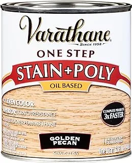 Rust-Oleum Varathane One Step Stain & Polyurethane Oil-Based Quart