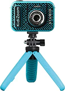 VTech Kidizoom Vlogger Kit, Blue,, 531883, 3.7 x 9.1 x 6.1cm