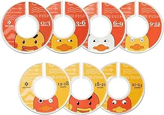 BBFISH Baby Wardrobe Dividers for Closet Organizer(7 Pcs)