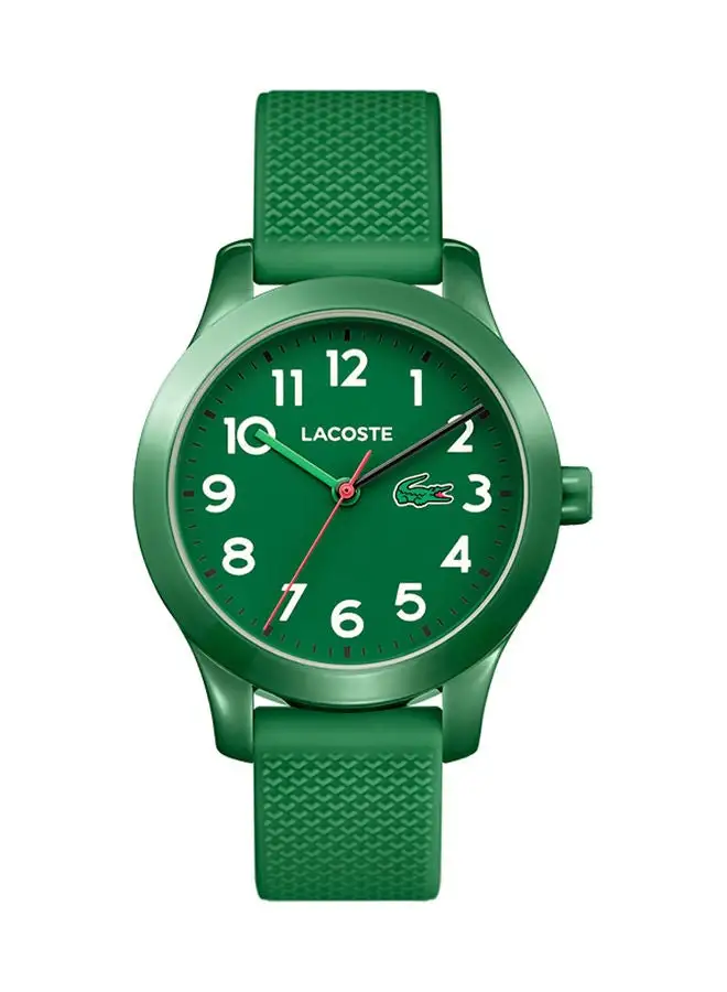 LACOSTE Kids' L12.12 Rubber Analog Wrist Watch 2030001