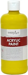 Handy Art Student Acrylic Paint 16 ounce, Chrome Yellow