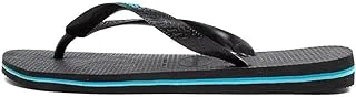 Havaianas Hav Logo Filete Black/Black/Turquoise Boy's Flip-Flop