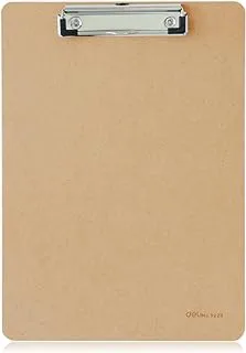 Deli e9226 clipboard, a4 size, brown