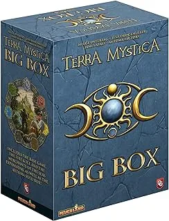 Capstone Games Terra Mystica: Big Box - Contains: Terra Mystica: Base Game, Fire & Ice Expansion, Merchants of The Seas Expansion by Automa Factory. Ages 14+, 1-5 Players, 30 Min Per Player