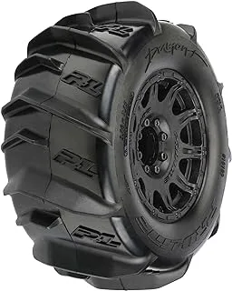 Pro-line Racing Dumont 3.8 Paddle MTD on Raid Blk 17mm F/R PRO1019210 RC Tire