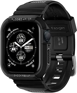 Spigen Rugged Armor PRO designed for Apple Watch Band with Case for Series 9/8/7 (41mm) and Series SE2/6/SE/5/4 (40mm)