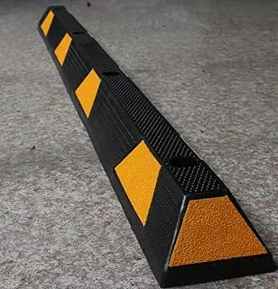 Royal Apex Parking Stopper for Garage Floor acting as Rubber Parking Curbs Protect Vehicle Bumpers & Garage Walls & Blocks Car Wheels as Parking Aid and Stops the Tires