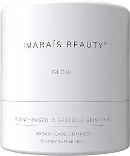 IMARAIS BEAUTY Glow ، علكات نباتية قابلة للابتلاع للعناية بالبشرة ، 60 علكة