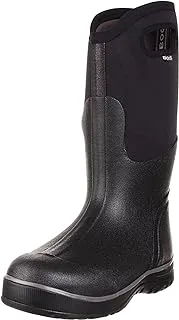 BOGS Men's Classic Ultra High M Wellington Boot, Black, 7 M US Men