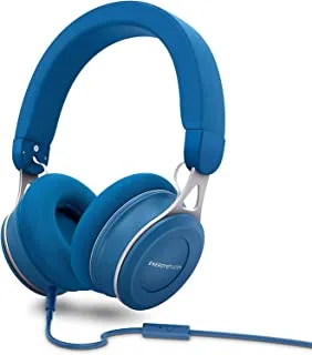 Energy Sistem Headphones Urban 3 Mic Blue (Deep Bass, Comfortable ear pads ,Metal finishes, Control talk), Wired