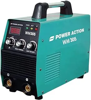 Sulfur Sulfar Power Action IGBT Welding Machine WM305 Voltage 160-240V, No Load 65V, Current Range 20-305A Max Input 41A With Professional Finish (WM305, Green)