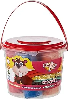 Kiddy Clay 10570 Plasticine, 500 G Bucket