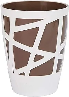 Idel Mosaic Curve 13cm Plant Pot Taupe