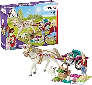 عربة Schleich 42467 Horse Club لمجموعة ألعاب The Big Horse Show