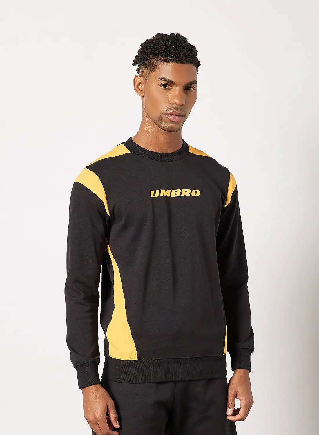 umbro Colourblock Logo Sweatshirt