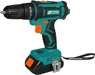 Sulfur Sulfar Power Action Cordless Drill 21V Lithium-Ion 10mm 0.975kg (with 2 * 2.0Ah battery) 30Nm of max torque