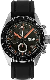 Fossil Men's Watch Decker, 44 mm Case Size, Quartz Chronograph Movement