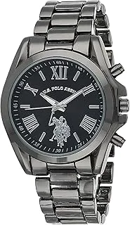 U.S. POLO ASSN. Accutime US Polo Watch, Black, NOSIZ, Quartz Watch