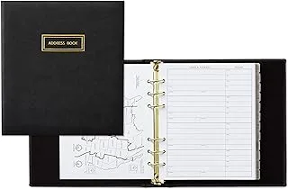 Hallmark Refillable Address Book (Charcoal)