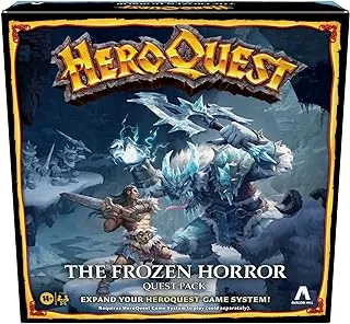 Avalon Hill HeroQuest حزمة مهام الرعب المجمدة ، للأعمار من 14 عامًا فما فوق ، تتطلب نظام لعبة HeroQuest للعب