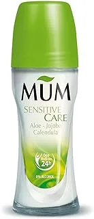 MUM Sensitive Aloe Vera Roll On Deo 75ml, Green