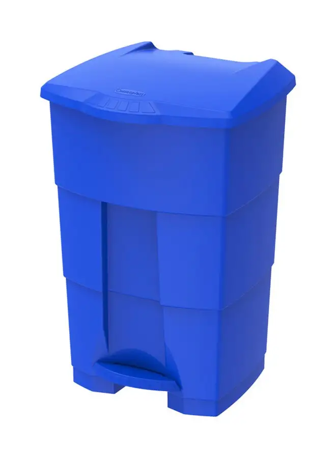 Cosmoplast Step On Waste Bin Blue 70.0Liters