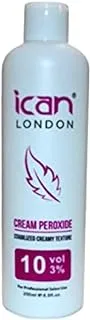 ICAN LONDON PROFESSIONAL CREAM PEROXIDE 10 VOLUME 3% 250 ML