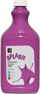 Educational Colours Classroom Splash Acrylic, 2 Liters, Violet Crunch (Lilac)