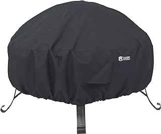 Classic Accessories Classic Black Round Full Coverage Fire Pit Cover