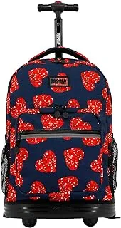 J World New York unisex-adult Sunrise Rolling Backpack