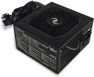 Tecnoware ATX 500 W Power Supply for PC - Silent 12 cm Fan Connectors 2 x SATA, 1 24 Poles, 12V 4 + Molex, Floppy