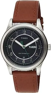 Timex 39 mm Waterbury Traditional Day-Date Stainless Steel Case