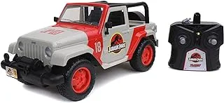 Jada Toys Jada 253256000 JURRASSIC Park Wrangler 1:16 RC, Multicoloured, 16.5 x 38.7 15.2 cm