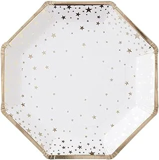 Ginger Ray Gold Foiled Star Plates